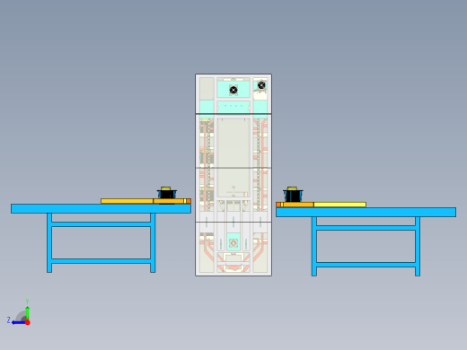 吊篮提升机Catia右视缩略图
