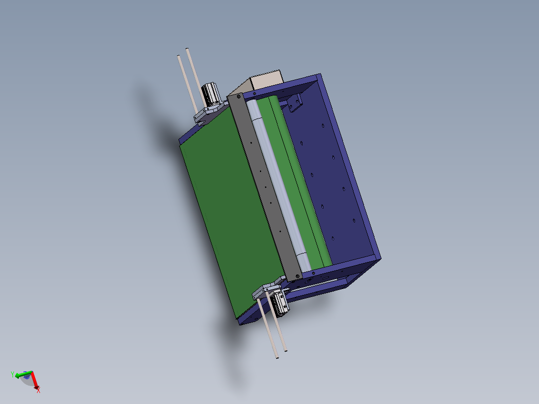 对接皮带线机构