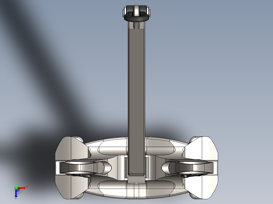 锚、地锚俯视图