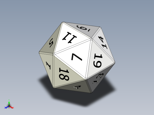 A2004916-20面骰子