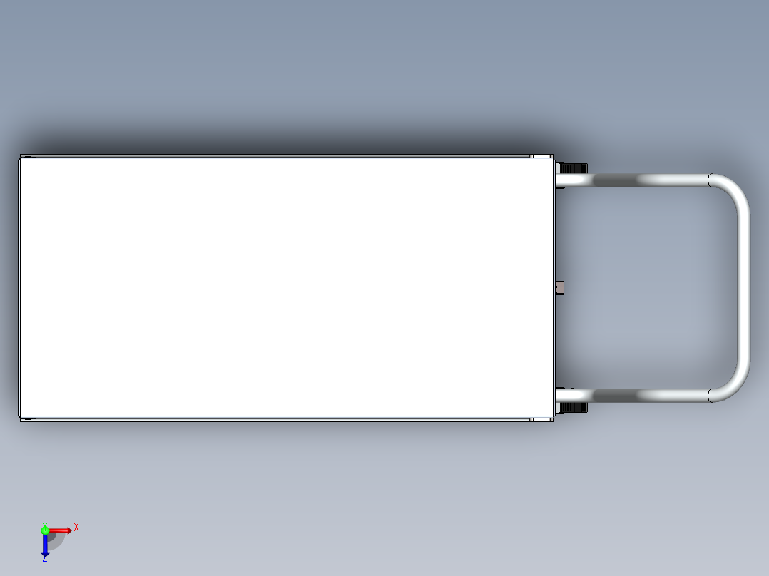 A3004179-剪刀式升降手推车俯视图