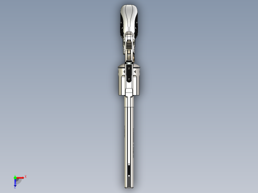 手枪左轮冲锋枪老式狙击步枪设计3D图纸smith wesson SW igs x_t俯视缩略图