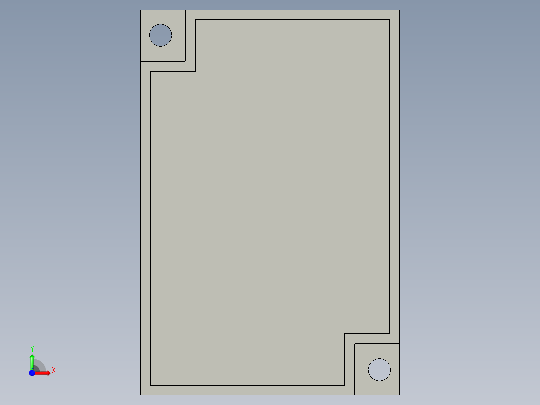 光电开关反射板E39-R1(OMRON)前视图