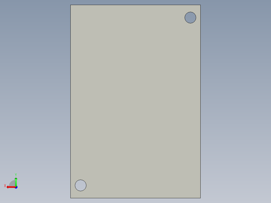 光电开关反射板E39-R1(OMRON)后视图