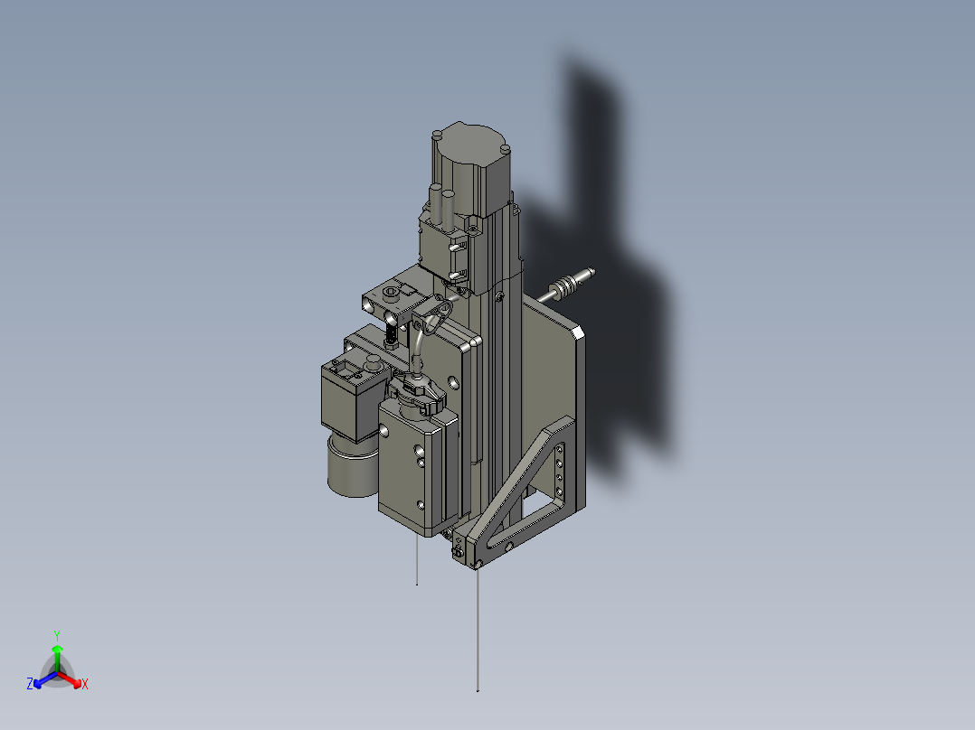 q点胶头组件20221220-1正等轴测图