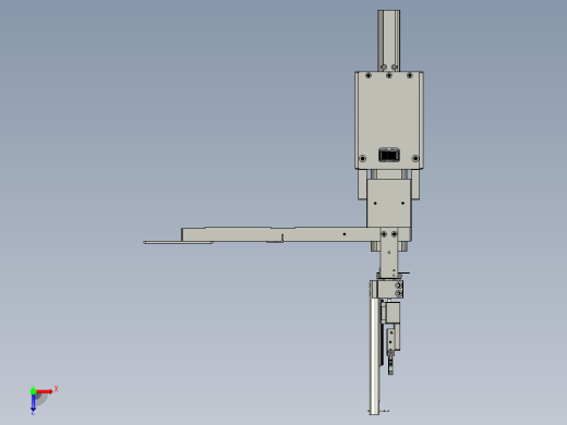单轴绕线机S01A-F01-0000一轴机绕排线组俯视缩略图