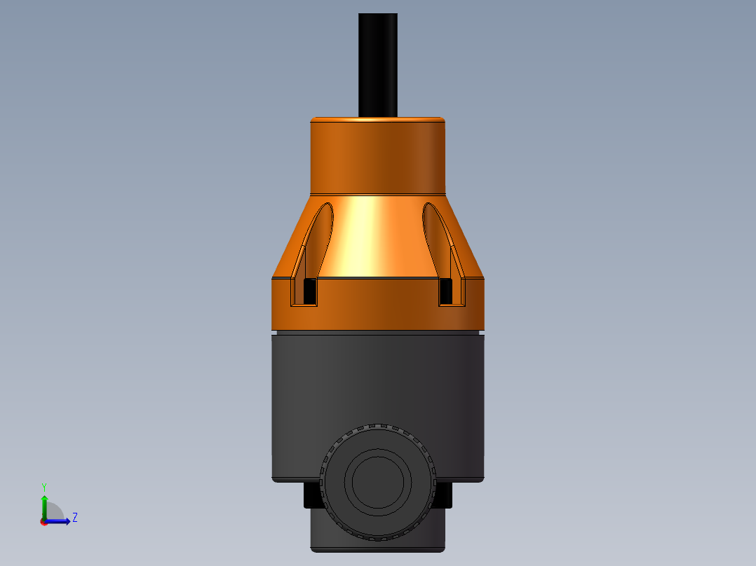 安全阀／背压阀-UPVC DN15-DN65_0左视图