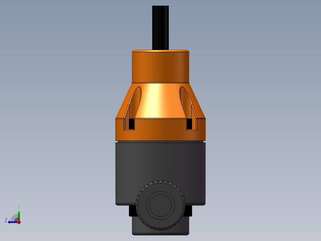 安全阀／背压阀-UPVC DN15-DN65_0右视图