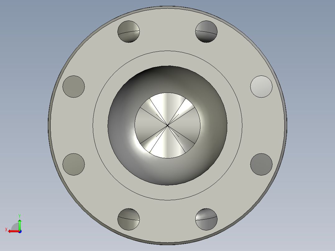 中长度SWC型十字万向联轴器SWC120BH后视图