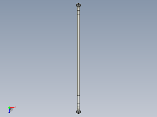 中长度SWC型十字万向联轴器SWC120BH俯视缩略图