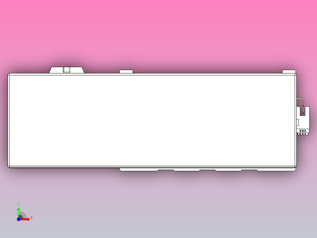 日规模组半封闭丝杆TPA-HNR-175D-2510C-L1350-ML-Y-P75-N3前视图