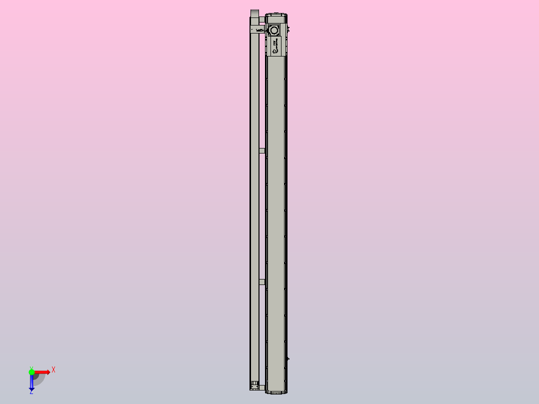 TM17-L3-2500-BC-T750W-C4-MB-3M齿轮齿条型TM17俯视图