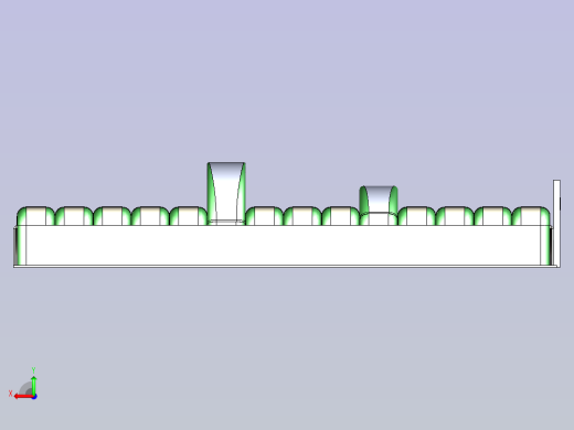 高档自行车停车棚后视缩略图