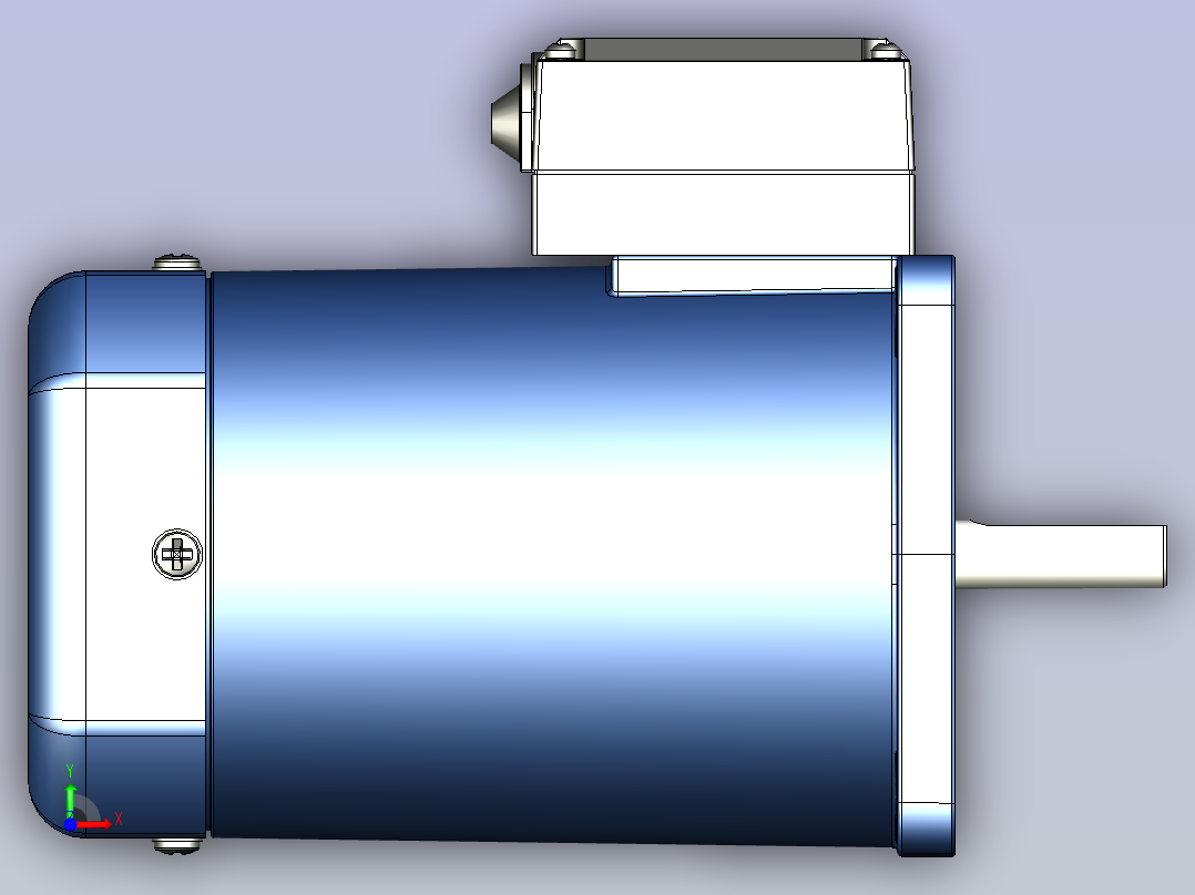 精研YS标准电机 200ys04前视图