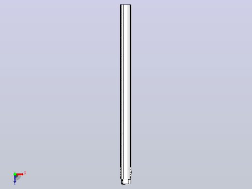 皮带直线轴半封闭可选导轨TPA-HNB-202D-140-L2900-RP-C-P75-N3俯视缩略图