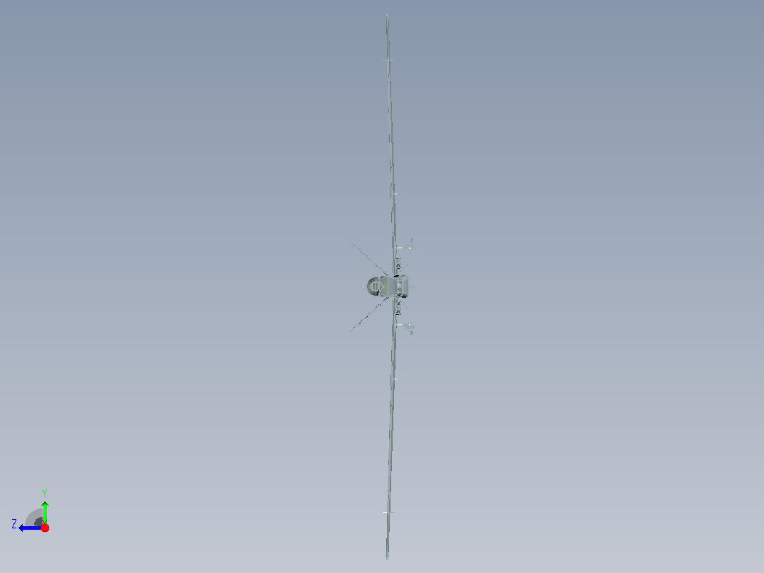 RQ-4 全球鹰无人机右视图