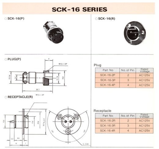 16mm 圆形连接器缩略图