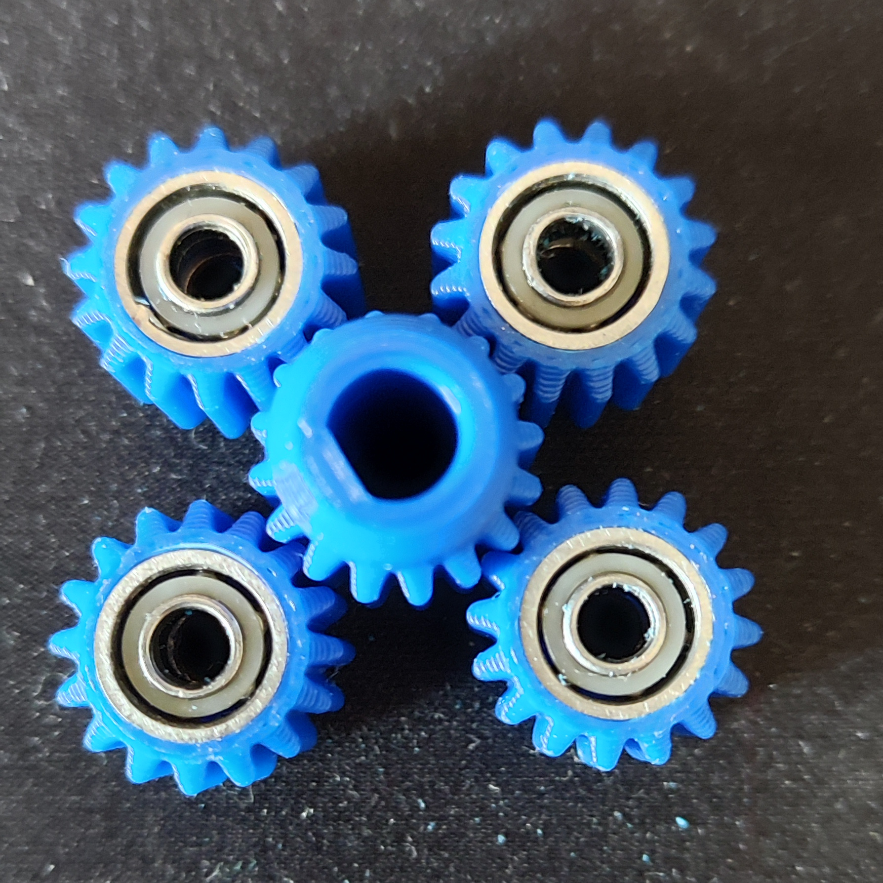 非常紧凑的3D打印行星齿轮箱