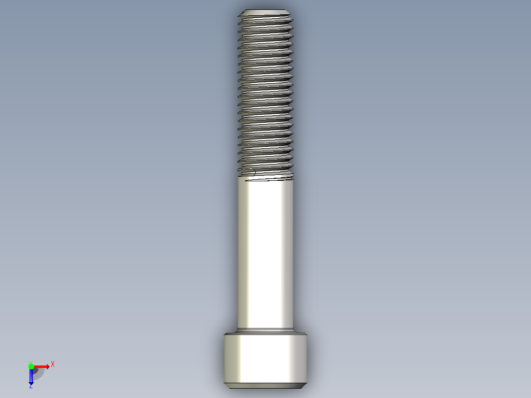 DIN_EN_ISO_4762_M12x70.ipt内六角螺钉俯视图
