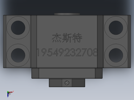 BK丝杆支撑座[BK10]俯视缩略图
