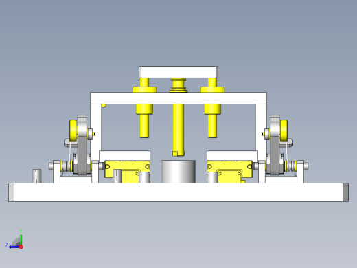 工件装拆联动式压模右视缩略图