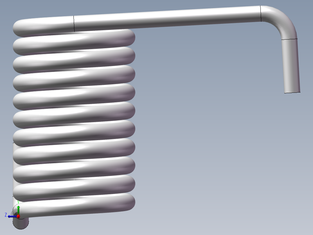 扭簧设计右视图