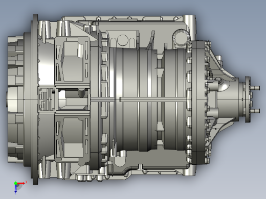 齿轮箱 Voith 4182俯视缩略图