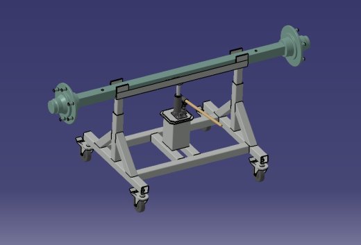 拖车上的车轴组件缩略图
