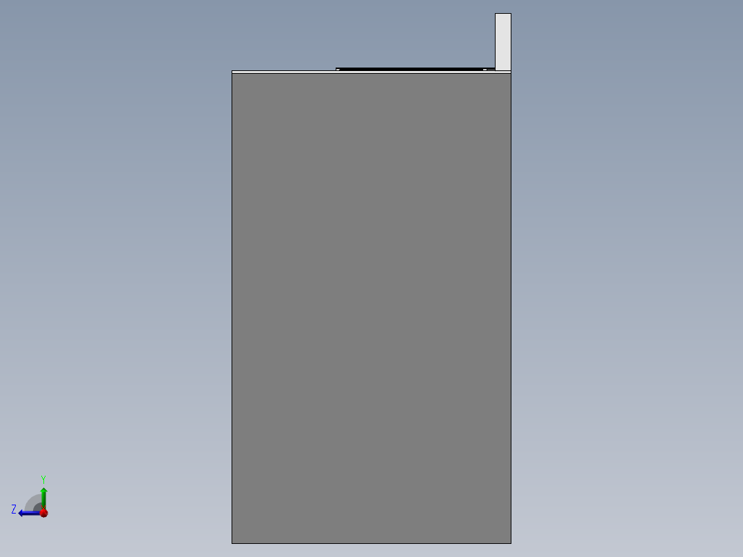 自动组装线右视图