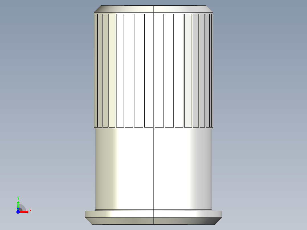 型材-KJN M12 SLEEVE KJN504790前视图