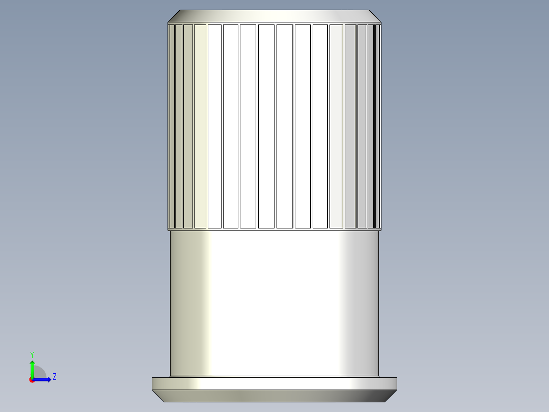 型材-KJN M12 SLEEVE KJN504790左视图