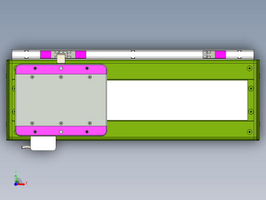 威洛博LC系列3d模型模组LC14S1Y-S250前视缩略图