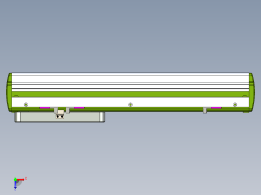 威洛博LC系列3d模型模组LC14S1Y-S250俯视缩略图