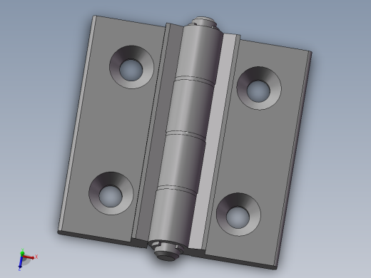 合页AKQ01-G-X-6263A-150(外形尺寸62-63 孔距36-37)铝合金本色