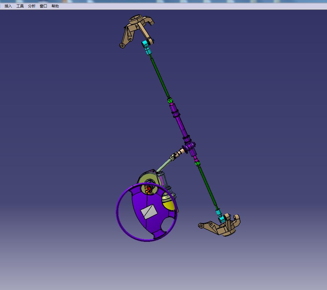 EPS汽车电子助力转向系统总成设计【三维CATIA】