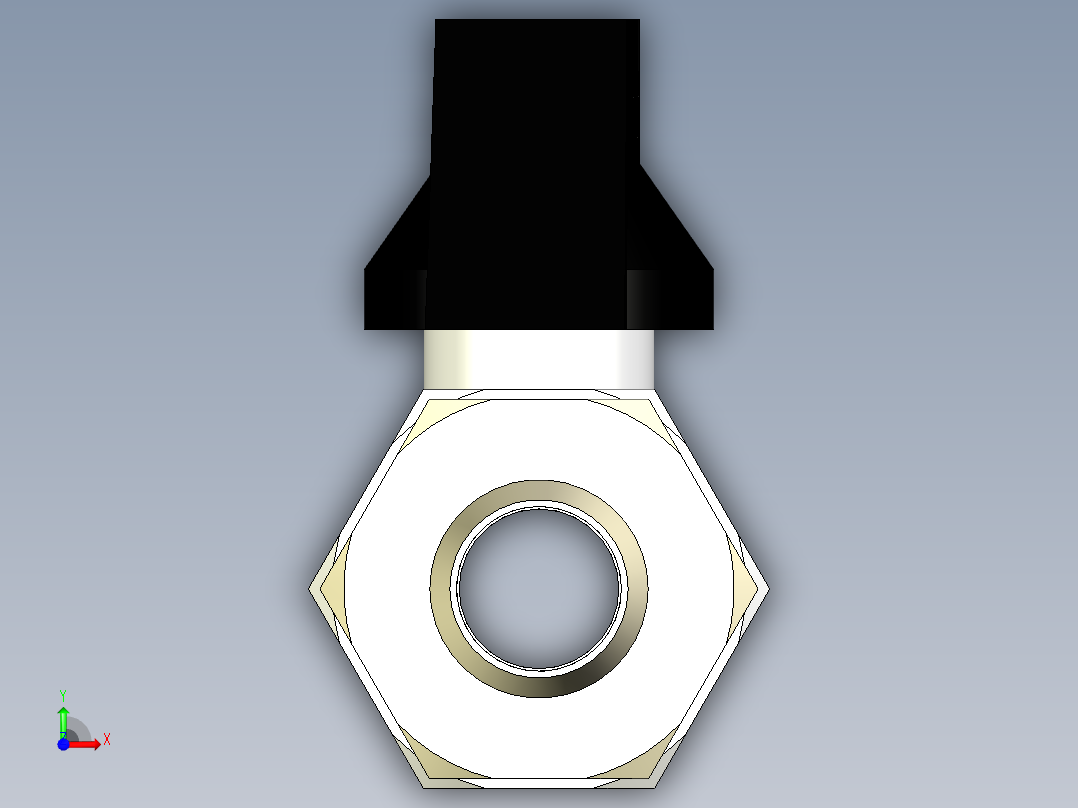 小球阀微型调节阀前视图