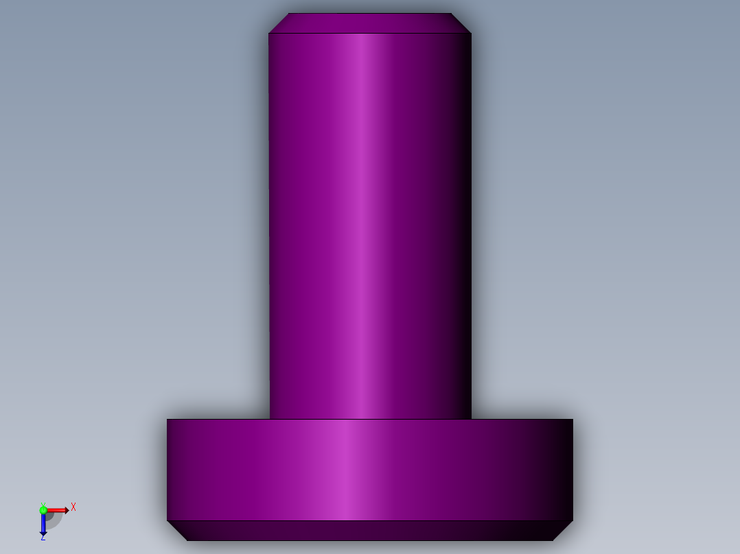 stop pin_pcs2b俯视图