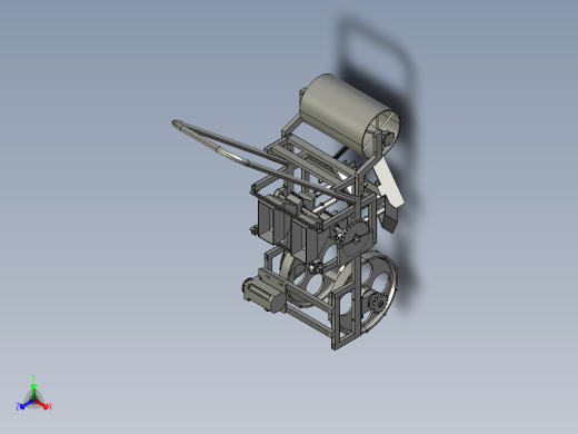 小型蔬菜播种机设计【说明书+CAD图+三维设计资料】正等轴测缩略图