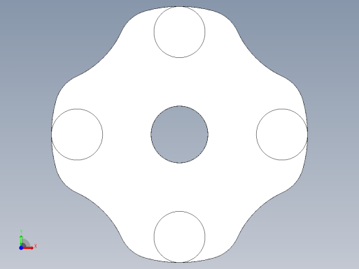 把手BK-3D多系列多零件图纸模型前视缩略图