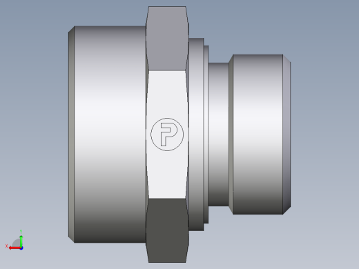卡套式工业通用硬管接头EO_Male_Stud_connector_GE35LR1EDOMDCF后视缩略图