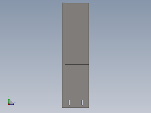 cable duct 90 deg elbow左视缩略图