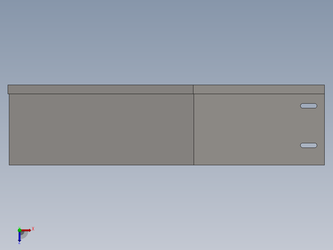 cable duct 90 deg elbow俯视图