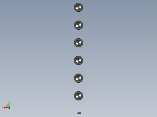 内六角头盖螺丝-M6后视缩略图