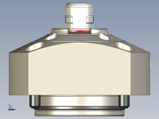 KOSMEKSFA2000-M1N-130多系列多零件图纸模型多系列多零件图纸模型左视缩略图