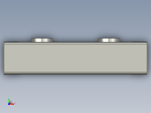 水冷排120x82x27mm侧孔款前视缩略图