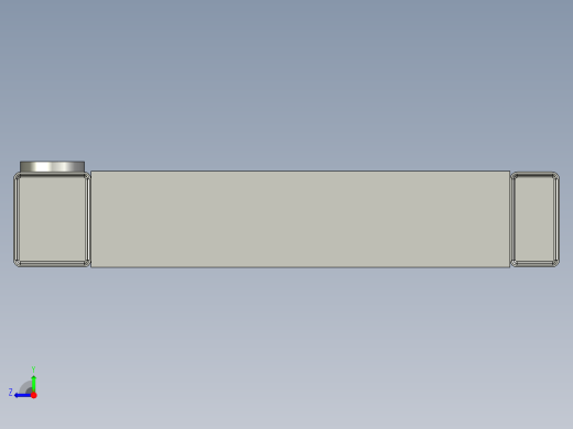 水冷排120x82x27mm侧孔款右视缩略图
