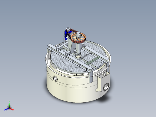 浮选柱主视缩略图