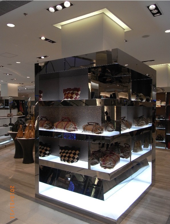 澳门新八佰伴百貨四樓女裝部施工圖+实景图