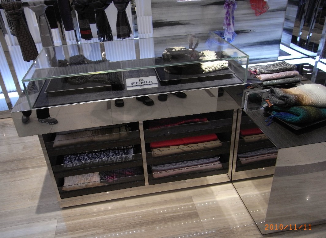 澳门新八佰伴百貨四樓女裝部施工圖+实景图