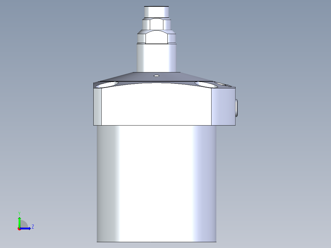 KOSMEKLC0902-GxM-E多系列多零件图纸模型左视图